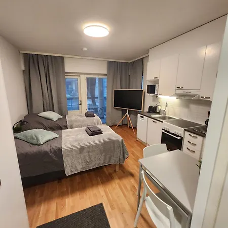 Viihtyisae Taeysin Kalustettu Ja Varustettu Yksioe Logomolla 1vrk-36kk Turku