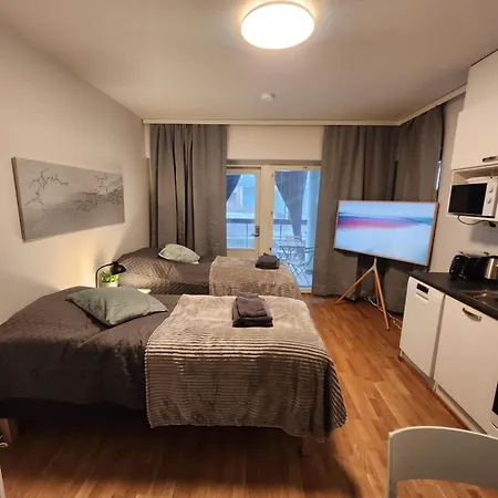 Viihtyisae Taeysin Kalustettu Ja Varustettu Yksioe Logomolla 1vrk-36kk Turku